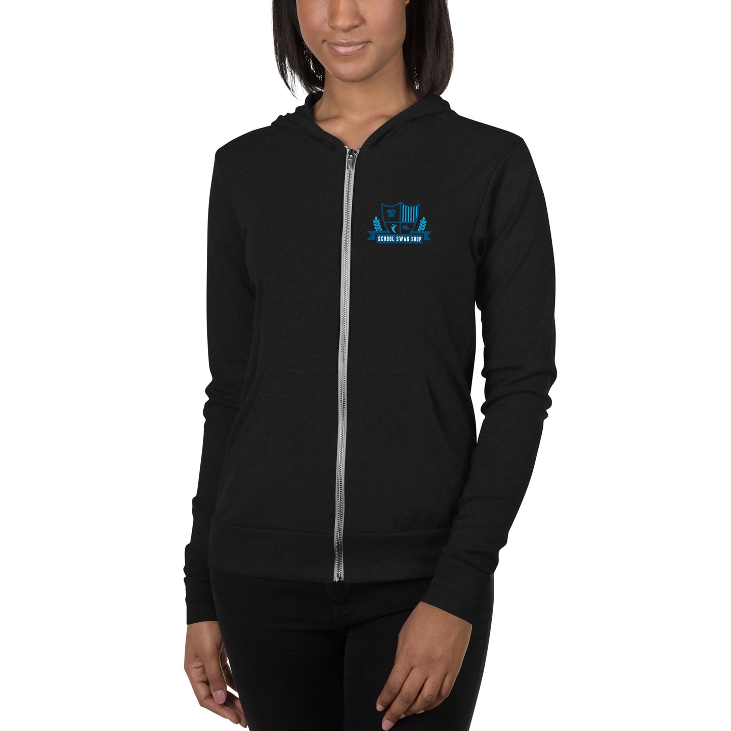 Unisex zip hoodie - School Swag Shop