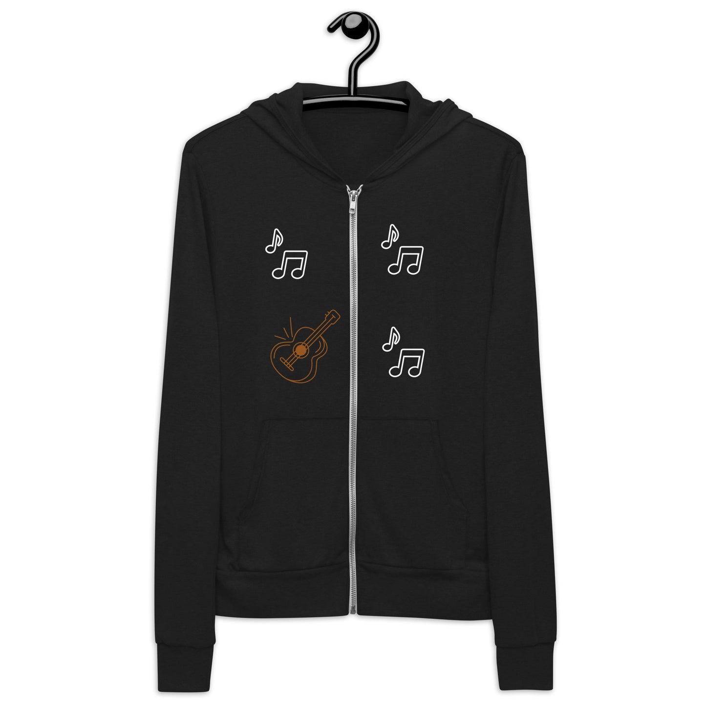 GUITAR - Unisex zip hoodie - ELLACO