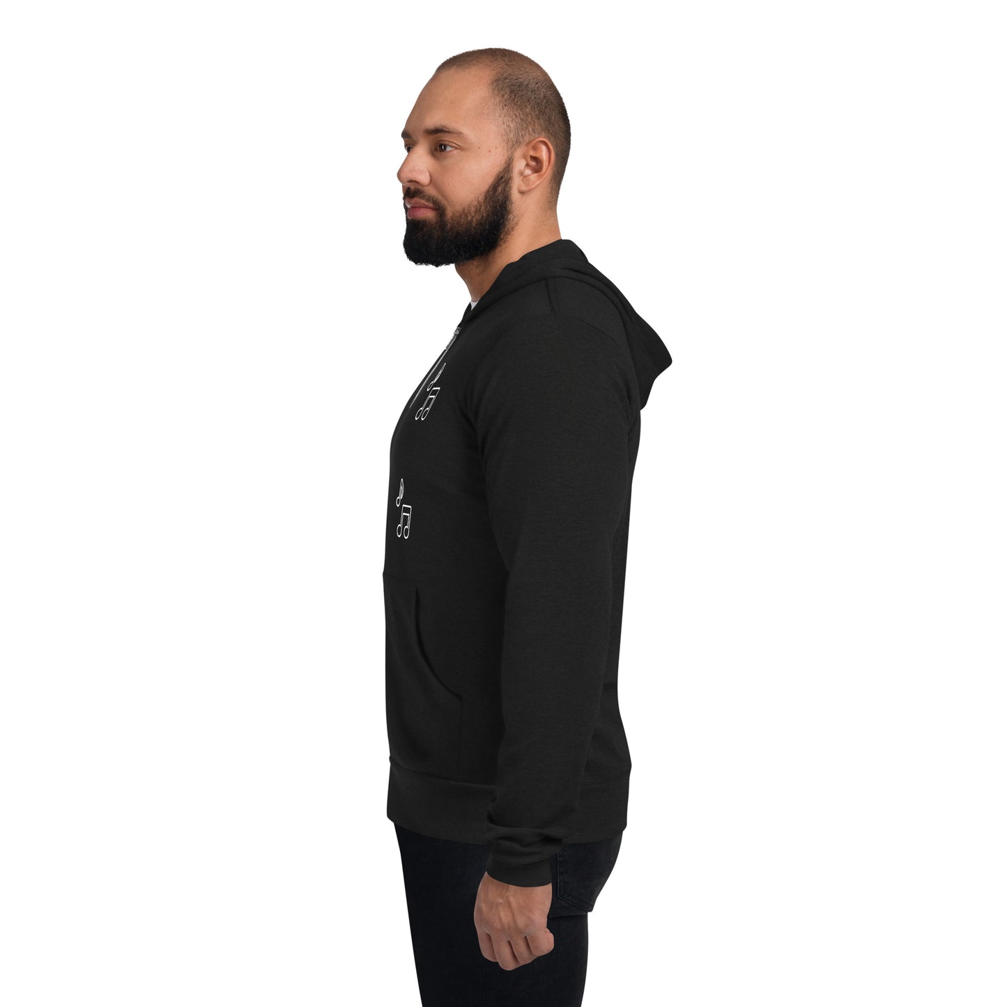 GUITAR - Unisex zip hoodie - ELLACO