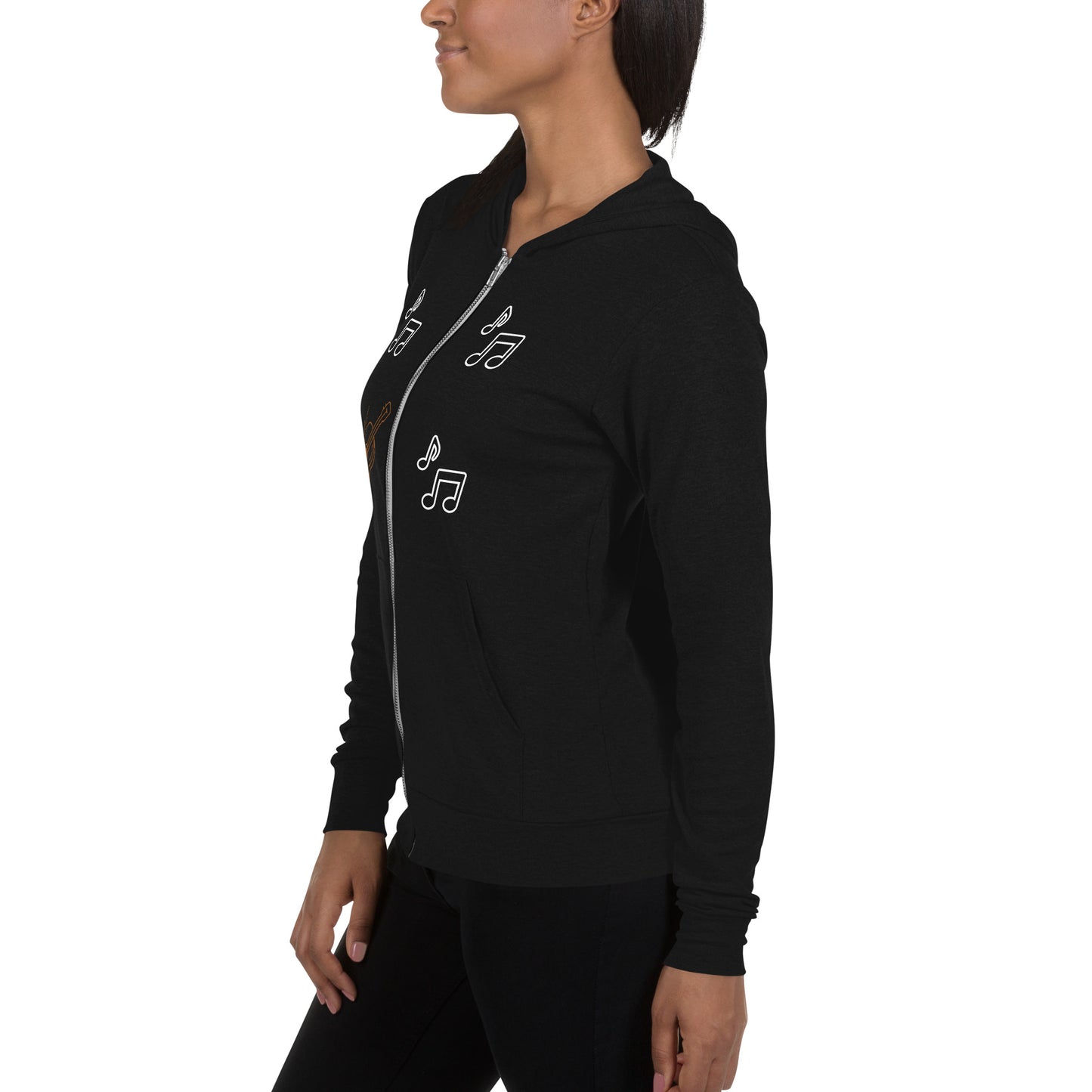 GUITAR - Unisex zip hoodie - ELLACO
