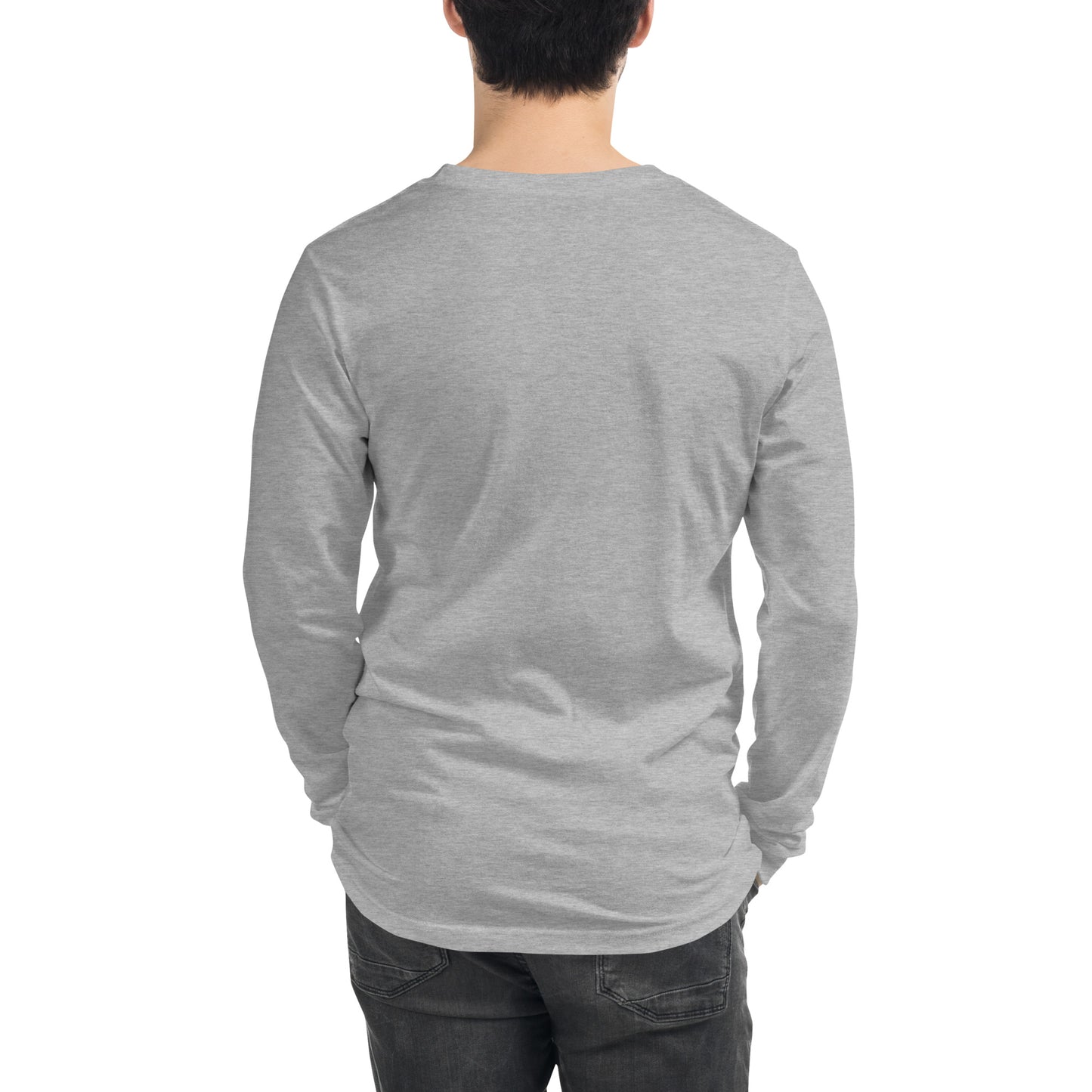 Camisa unisex de manga larga con ondas