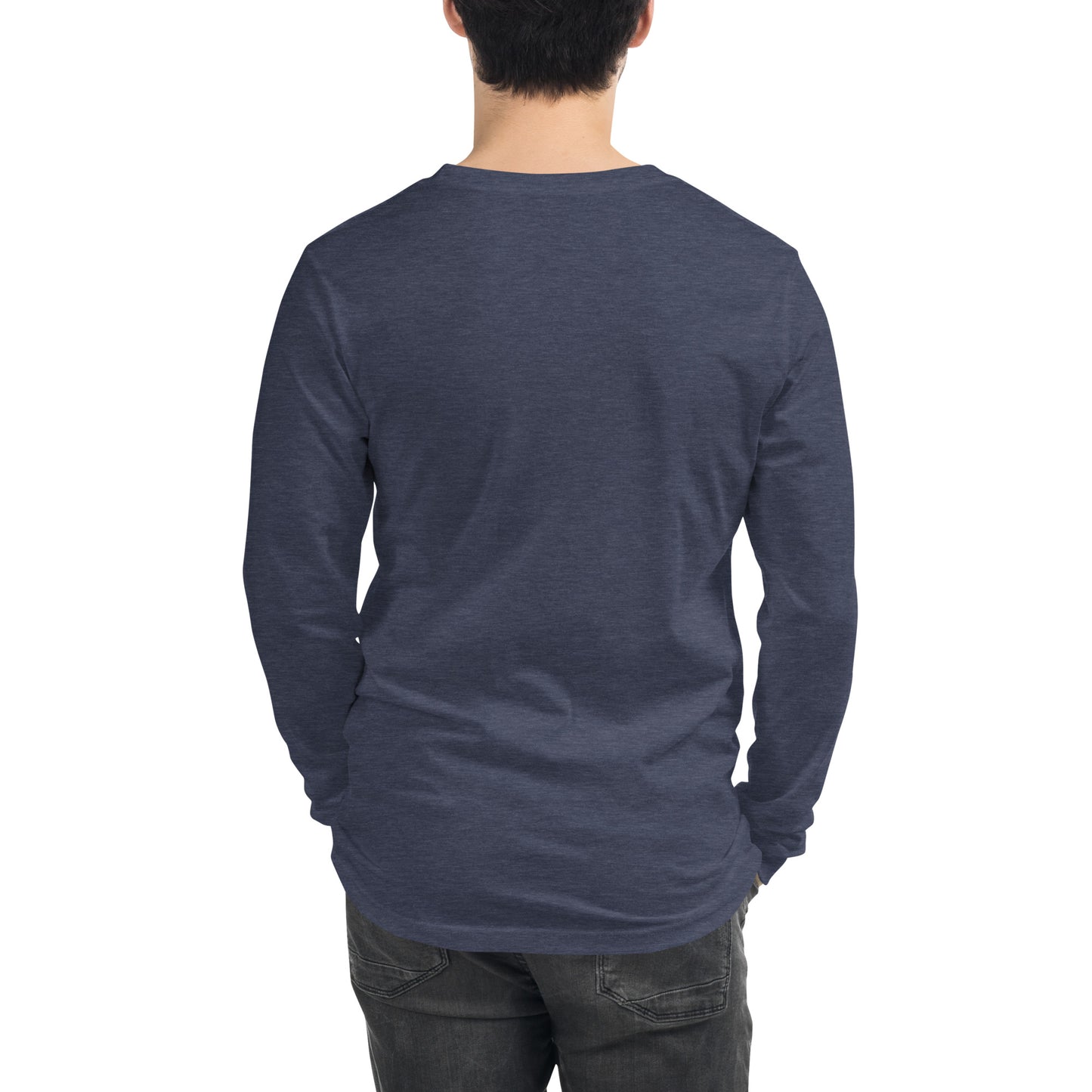 Camisa unisex de manga larga con ondas