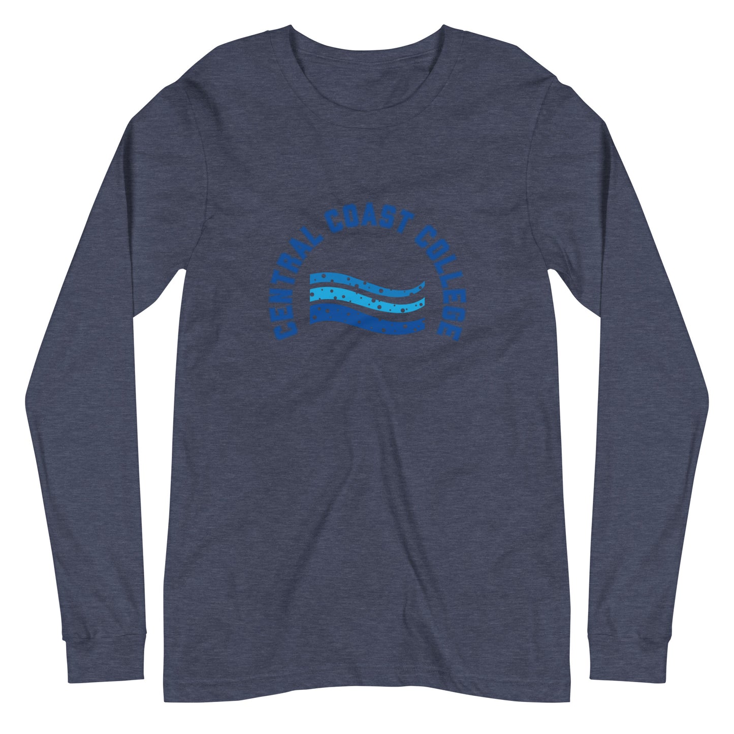Camisa unisex de manga larga con ondas