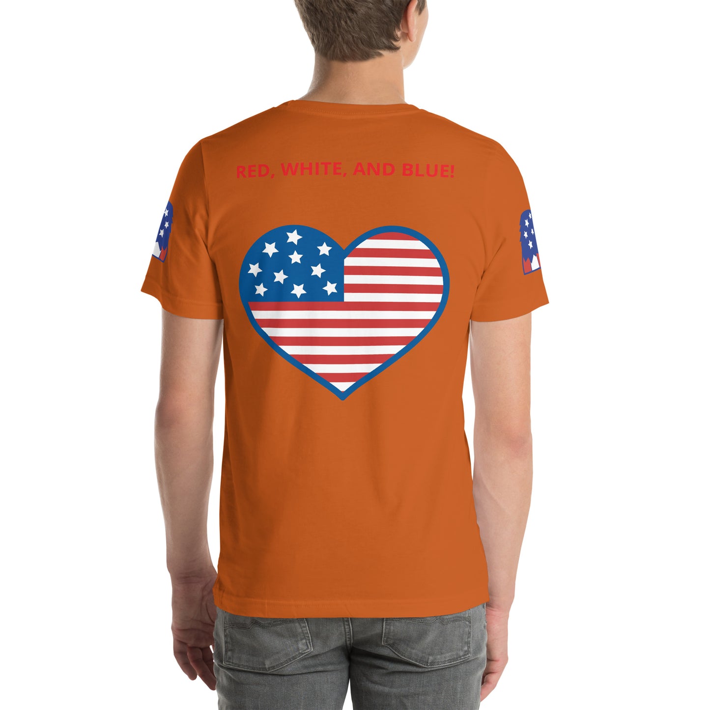 GO AMERICA! - Unisex t-shirt - ELLACO