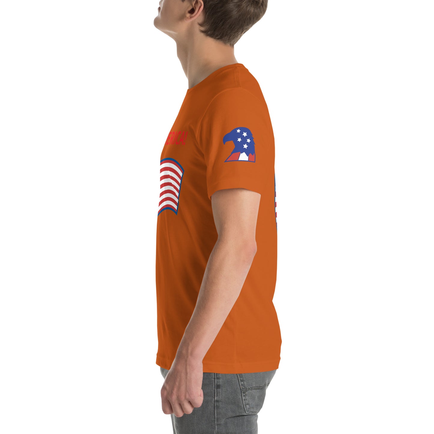GO AMERICA! - Unisex t-shirt - ELLACO