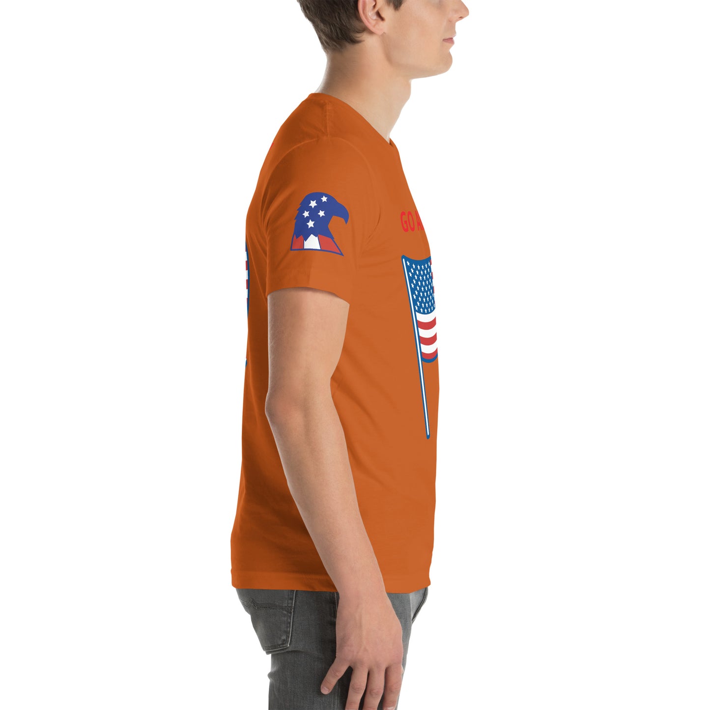 GO AMERICA! - Unisex t-shirt - ELLACO