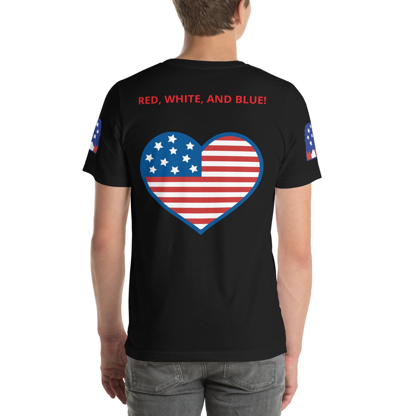 GO AMERICA! - Unisex t-shirt - ELLACO