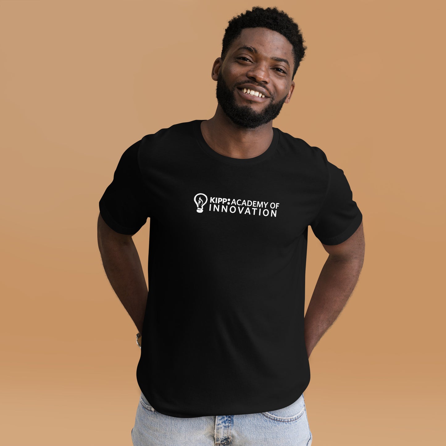 Camiseta unisex Bella+Canvas - KAI - Logotipo blanco
