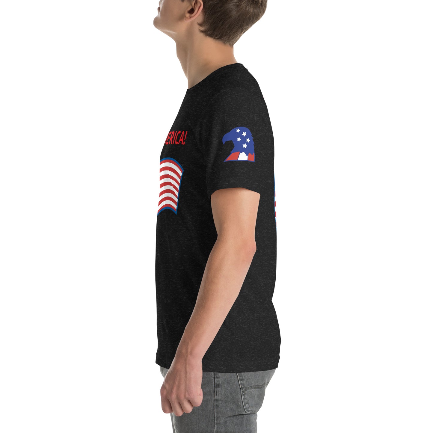GO AMERICA! - Unisex t-shirt - ELLACO