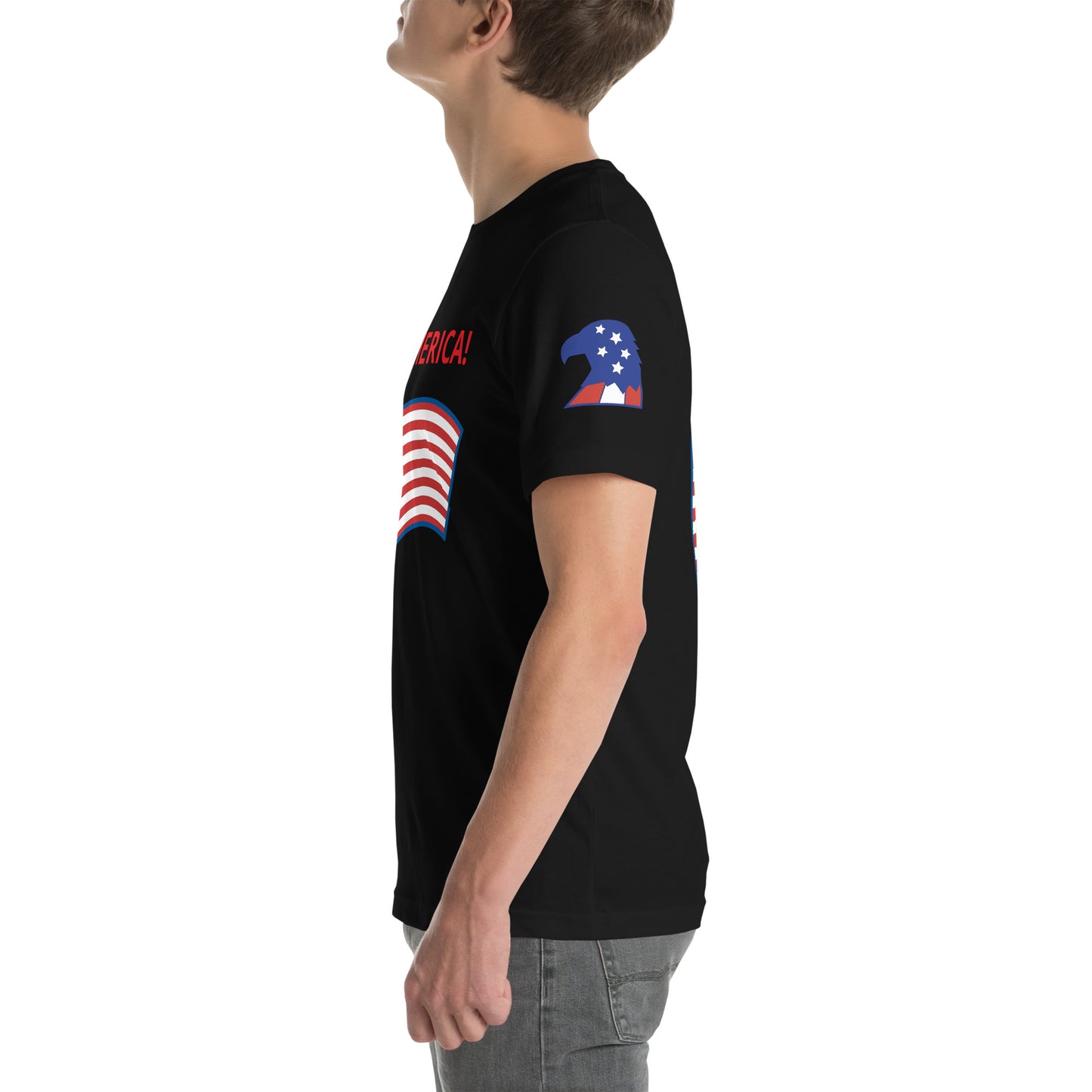GO AMERICA! - Unisex t-shirt - ELLACO