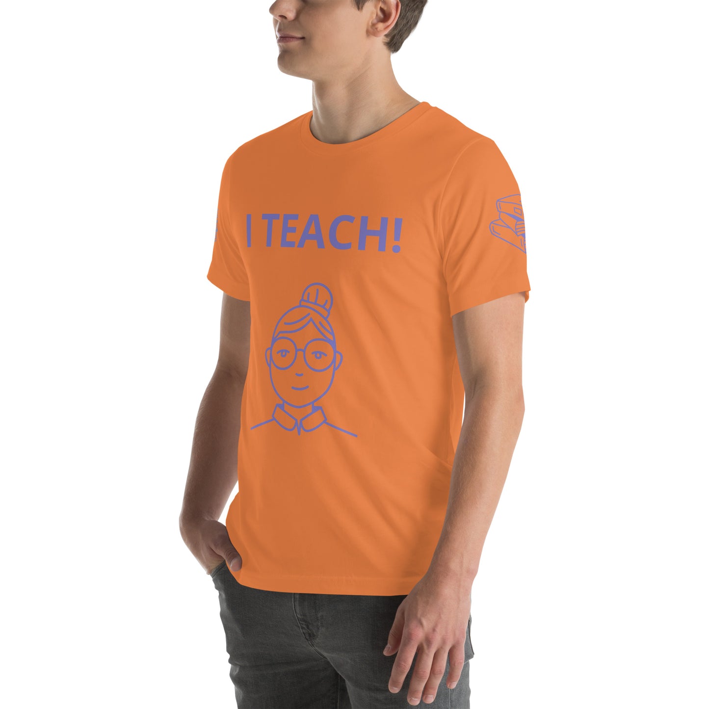 I TEACH - Unisex t-shirt - ELLACO