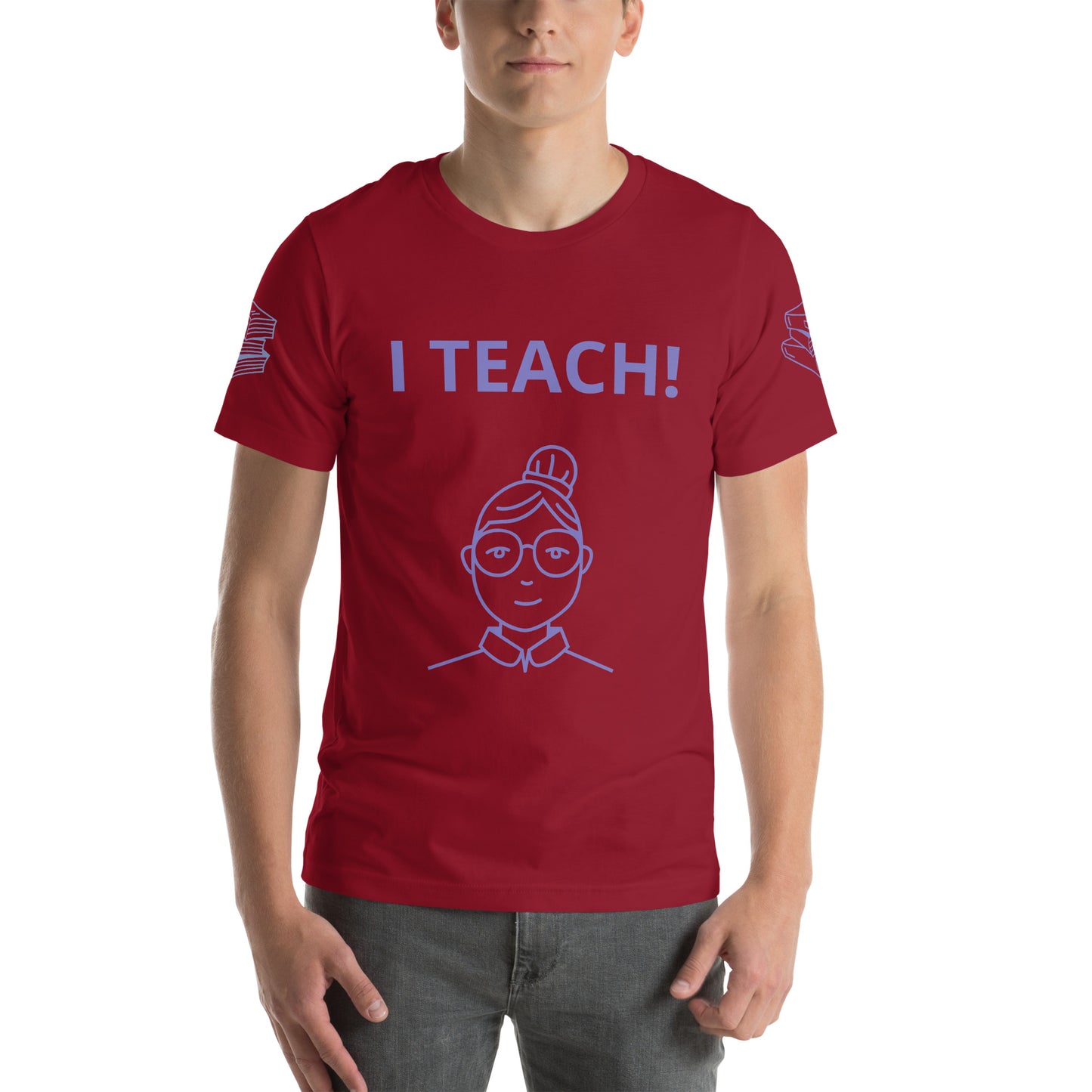 I TEACH - Unisex t-shirt - ELLACO