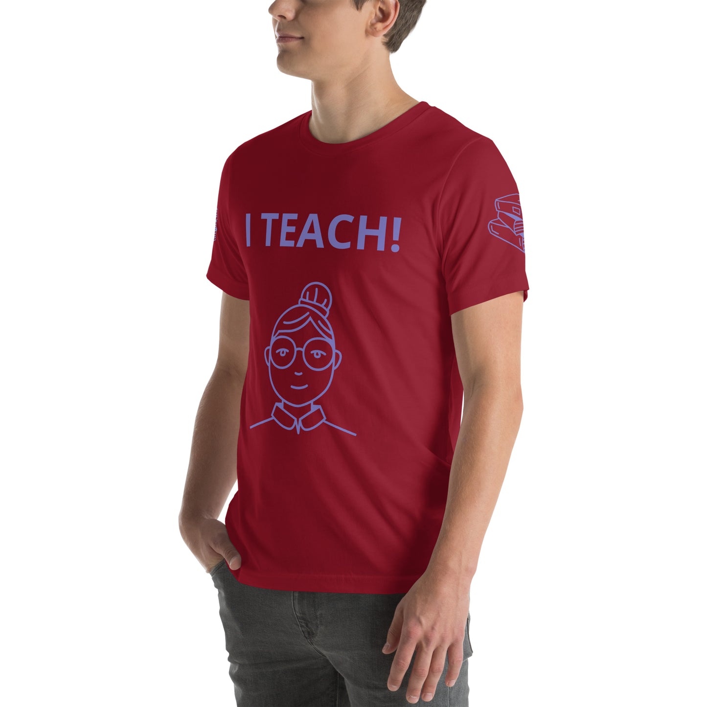 I TEACH - Unisex t-shirt - ELLACO