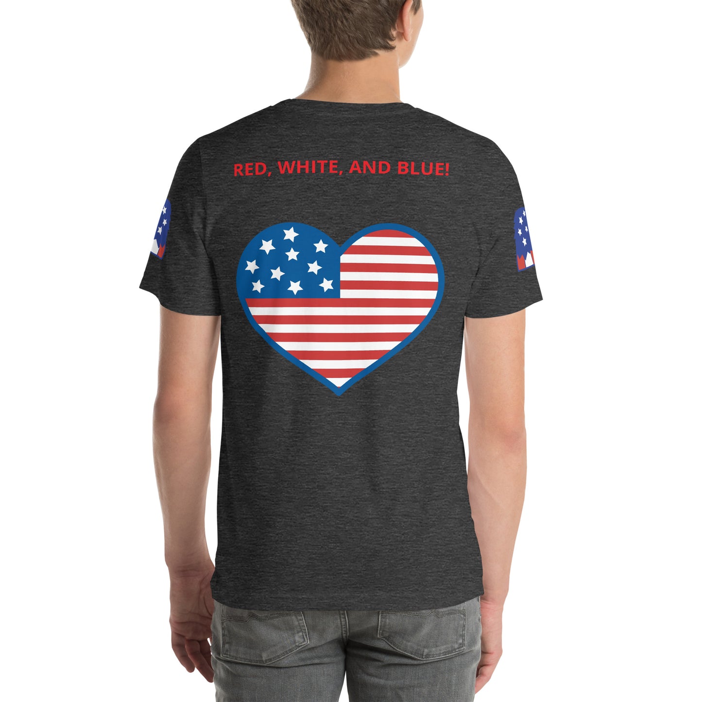GO AMERICA! - Unisex t-shirt - ELLACO