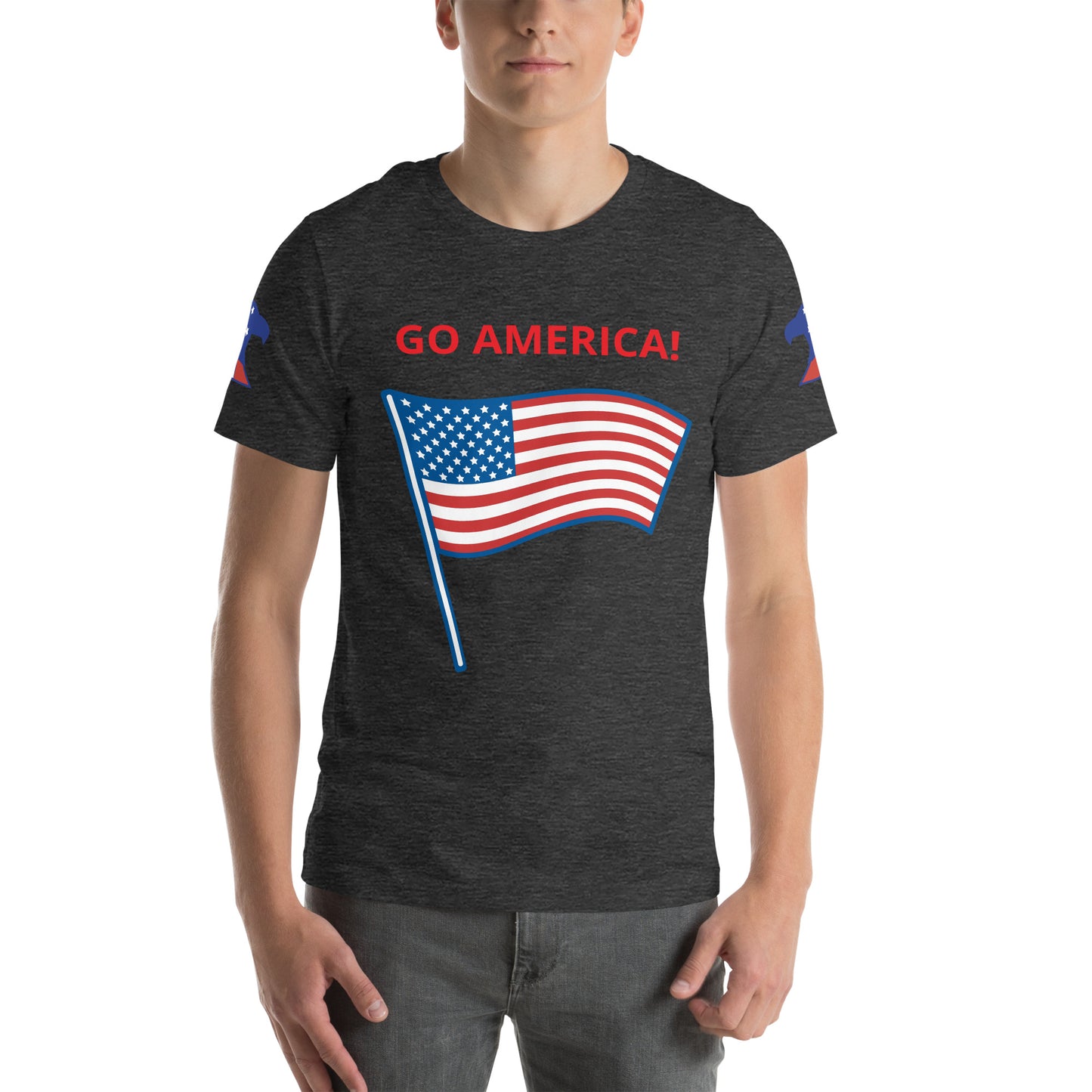 GO AMERICA! - Unisex t-shirt - ELLACO
