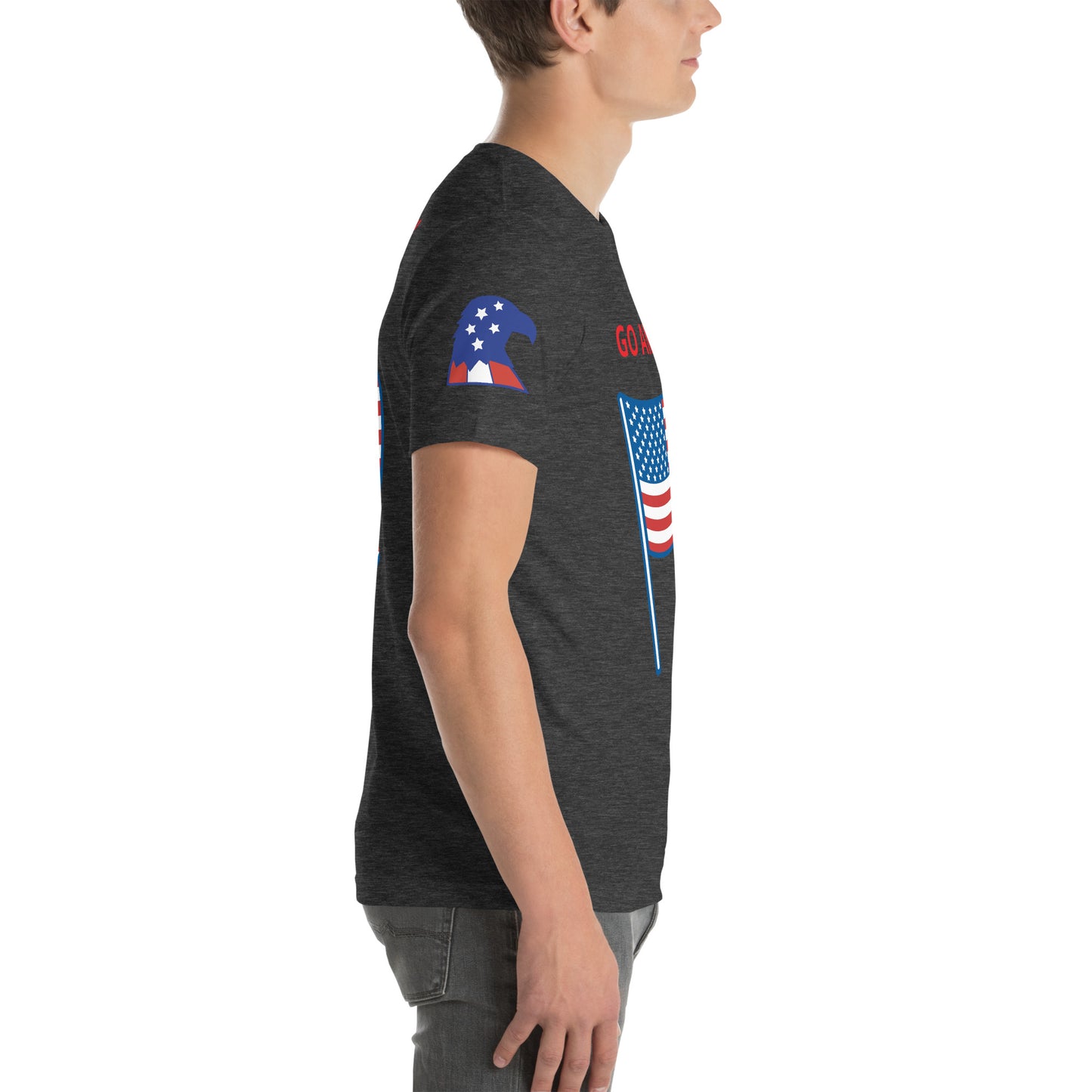 GO AMERICA! - Unisex t-shirt - ELLACO
