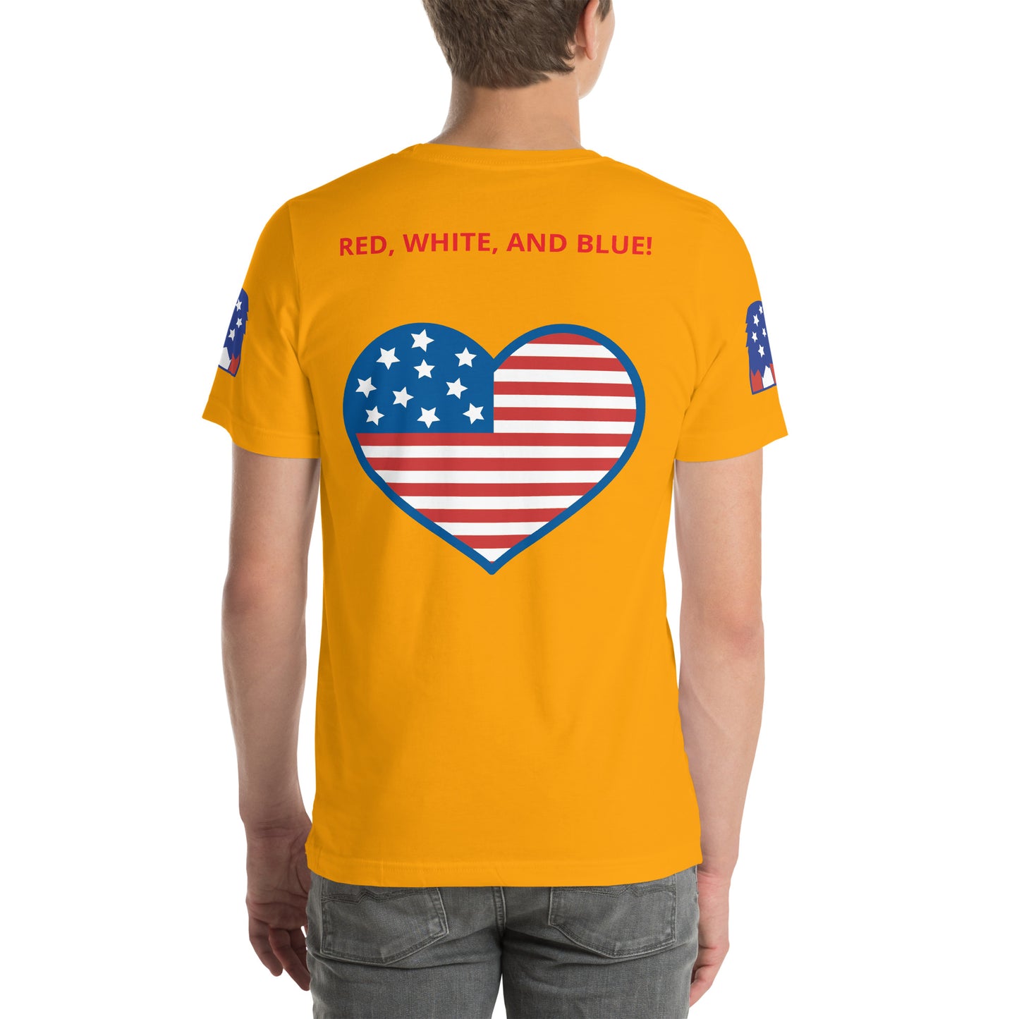 GO AMERICA! - Unisex t-shirt - ELLACO
