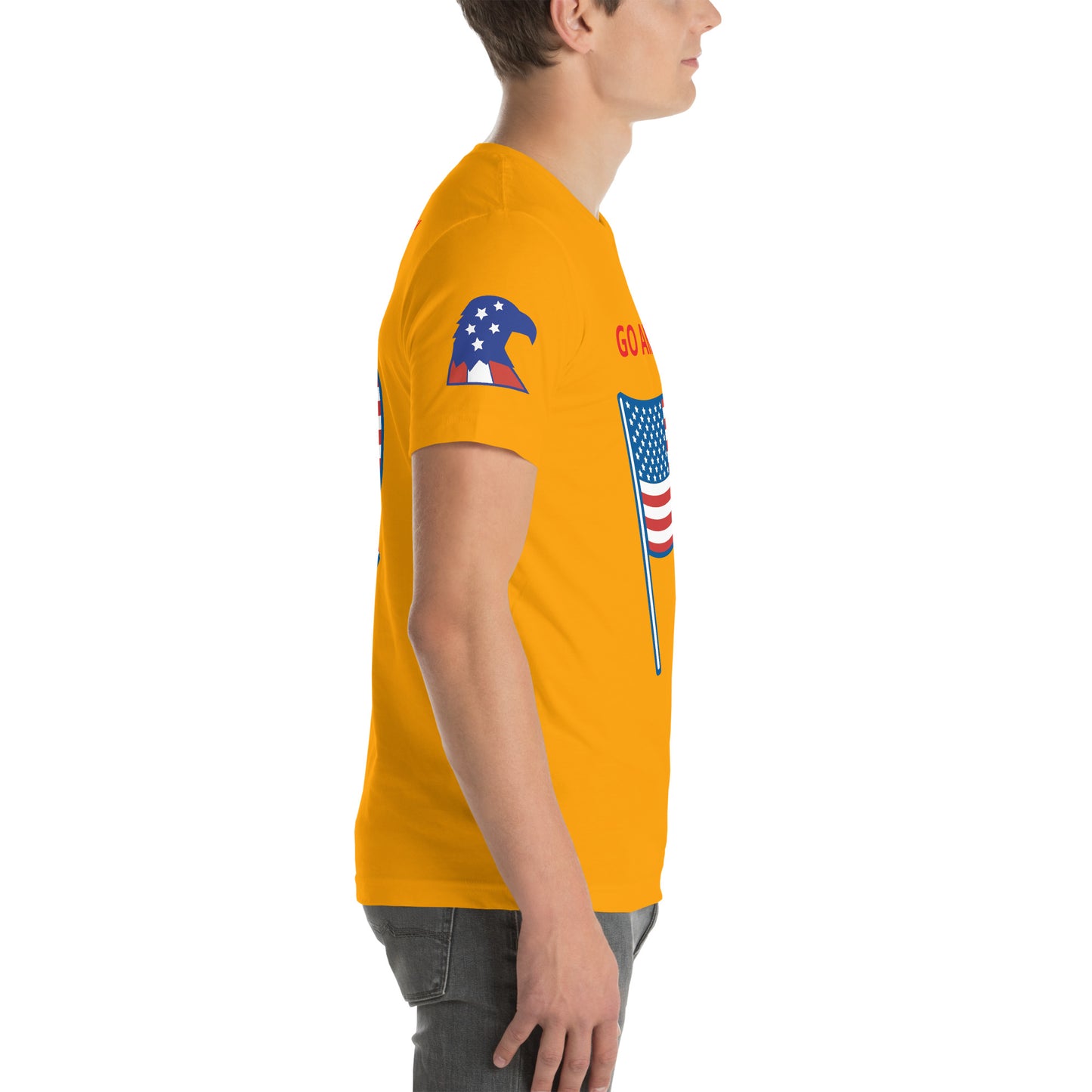 GO AMERICA! - Unisex t-shirt - ELLACO