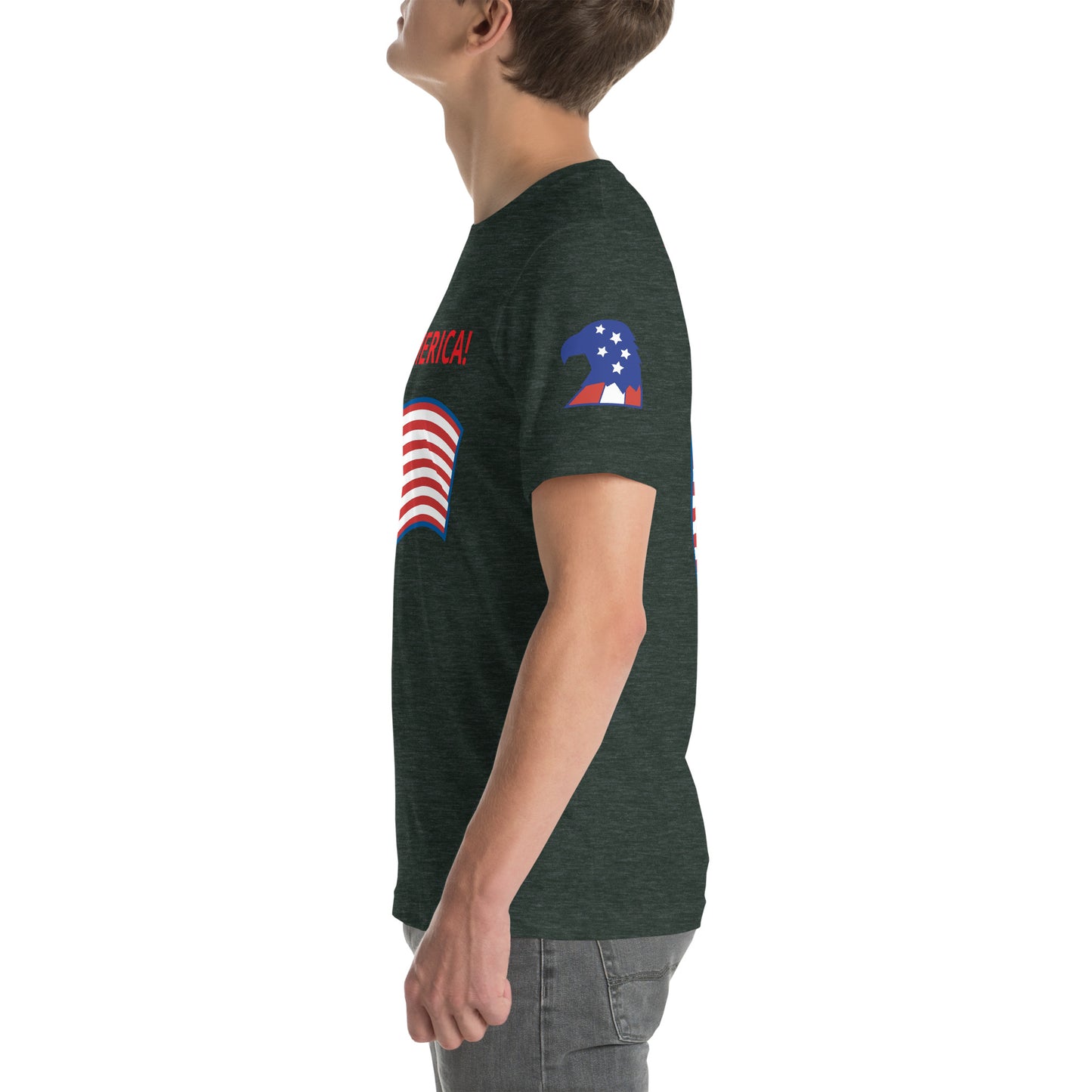 GO AMERICA! - Unisex t-shirt - ELLACO