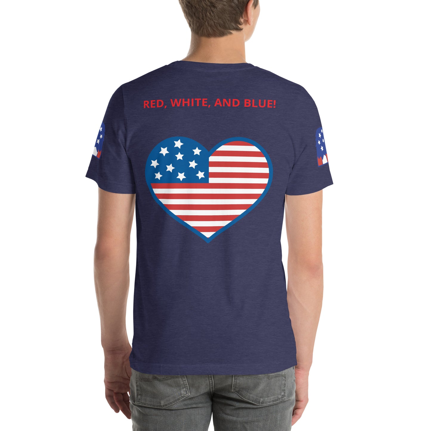 GO AMERICA! - Unisex t-shirt - ELLACO