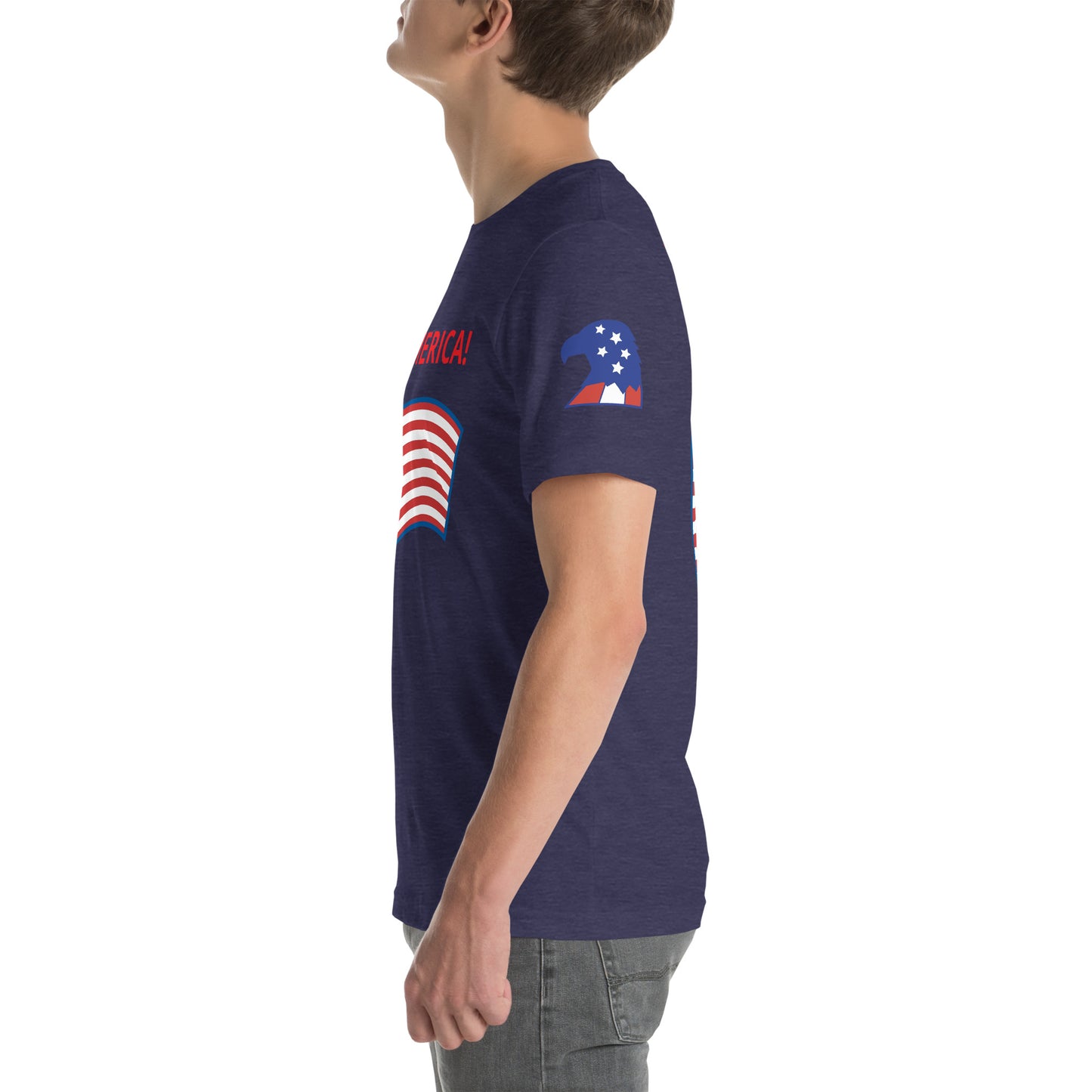GO AMERICA! - Unisex t-shirt - ELLACO
