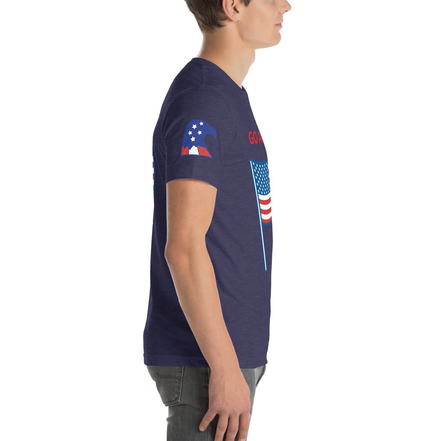 GO AMERICA! - Unisex t-shirt - ELLACO