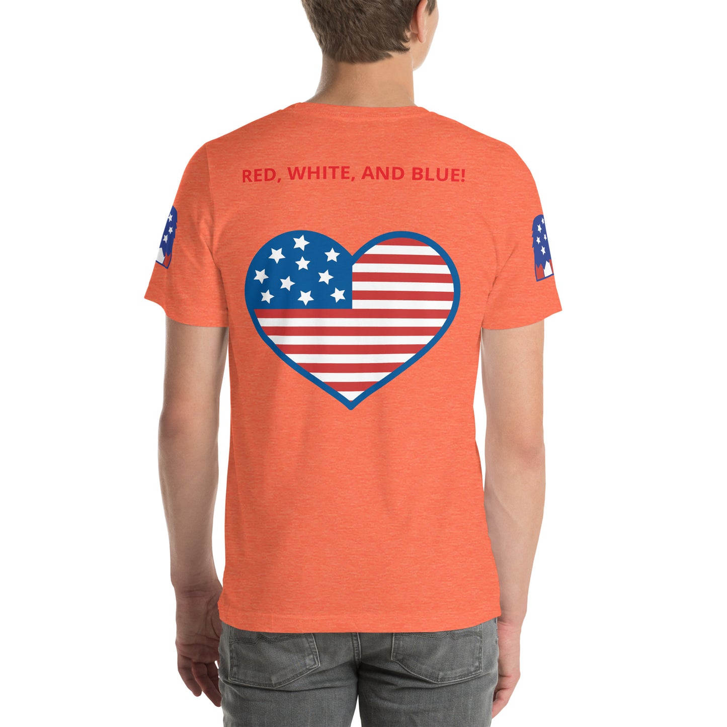GO AMERICA! - Unisex t-shirt - ELLACO