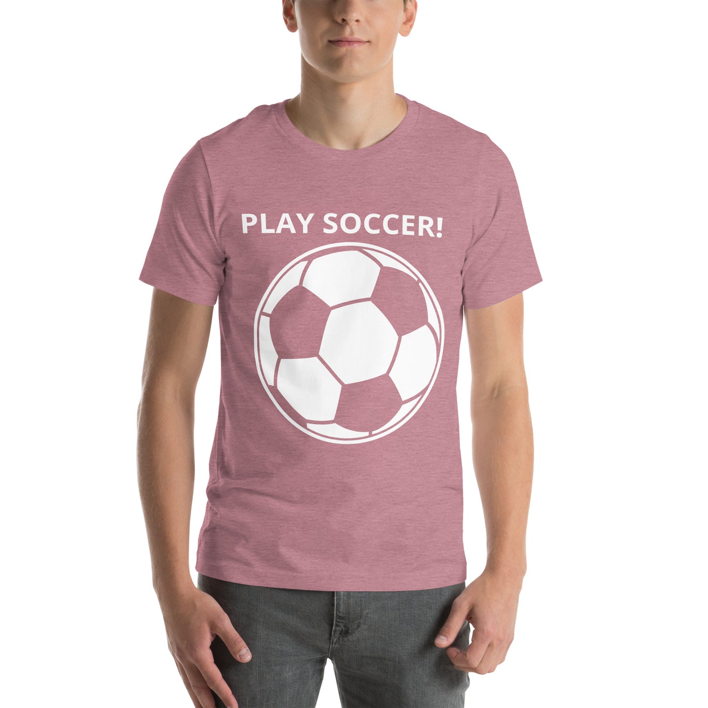 PLAY SOCCER! - Unisex t-shirt - ELLACO