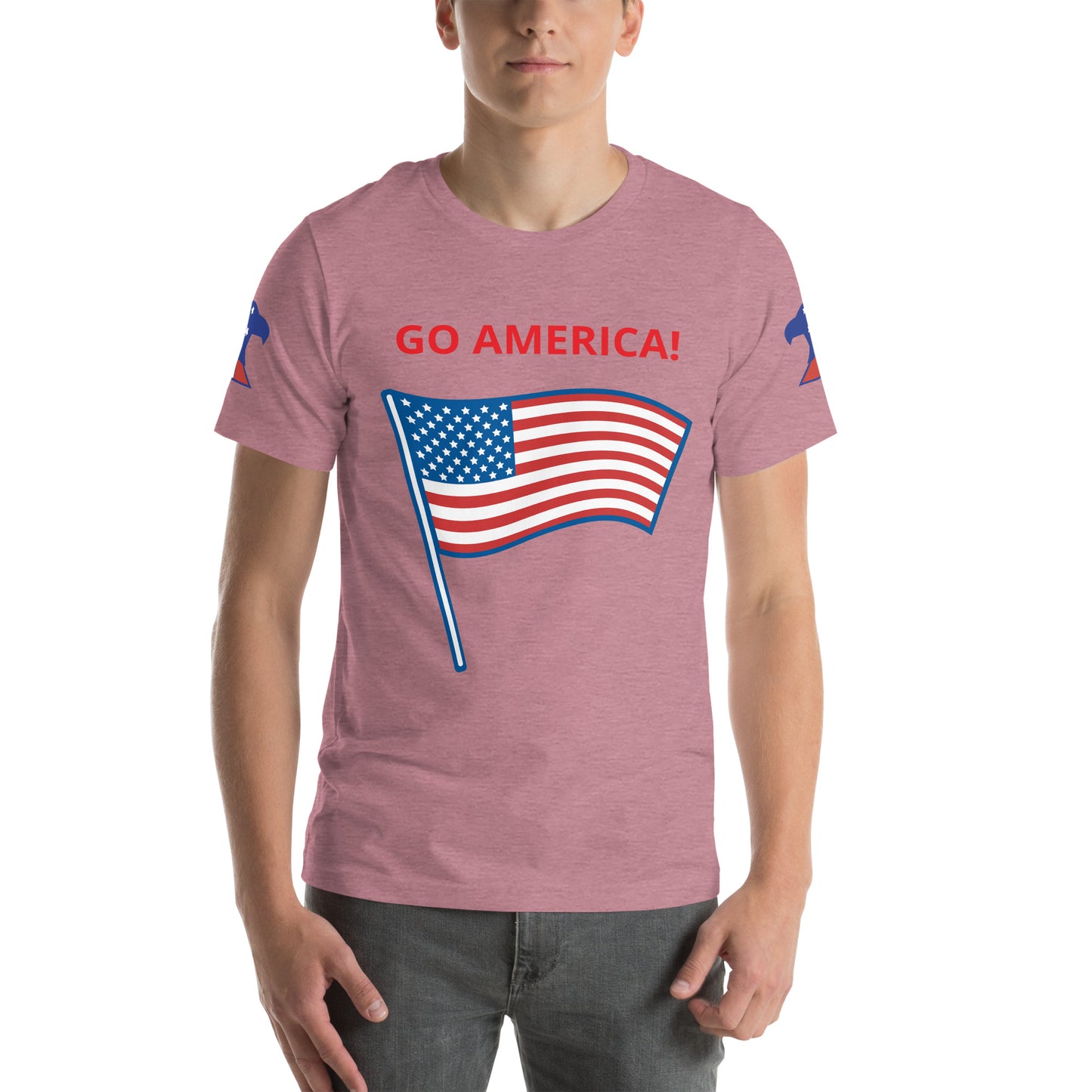 GO AMERICA! - Unisex t-shirt - ELLACO