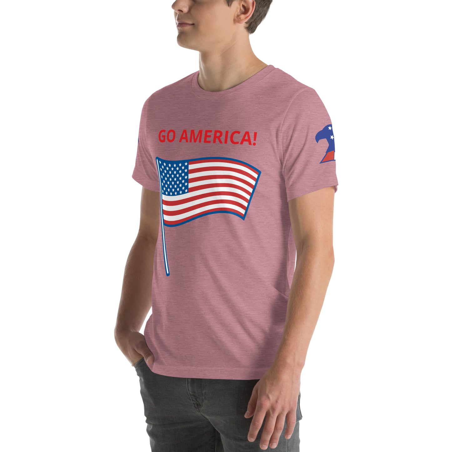 GO AMERICA! - Unisex t-shirt - ELLACO