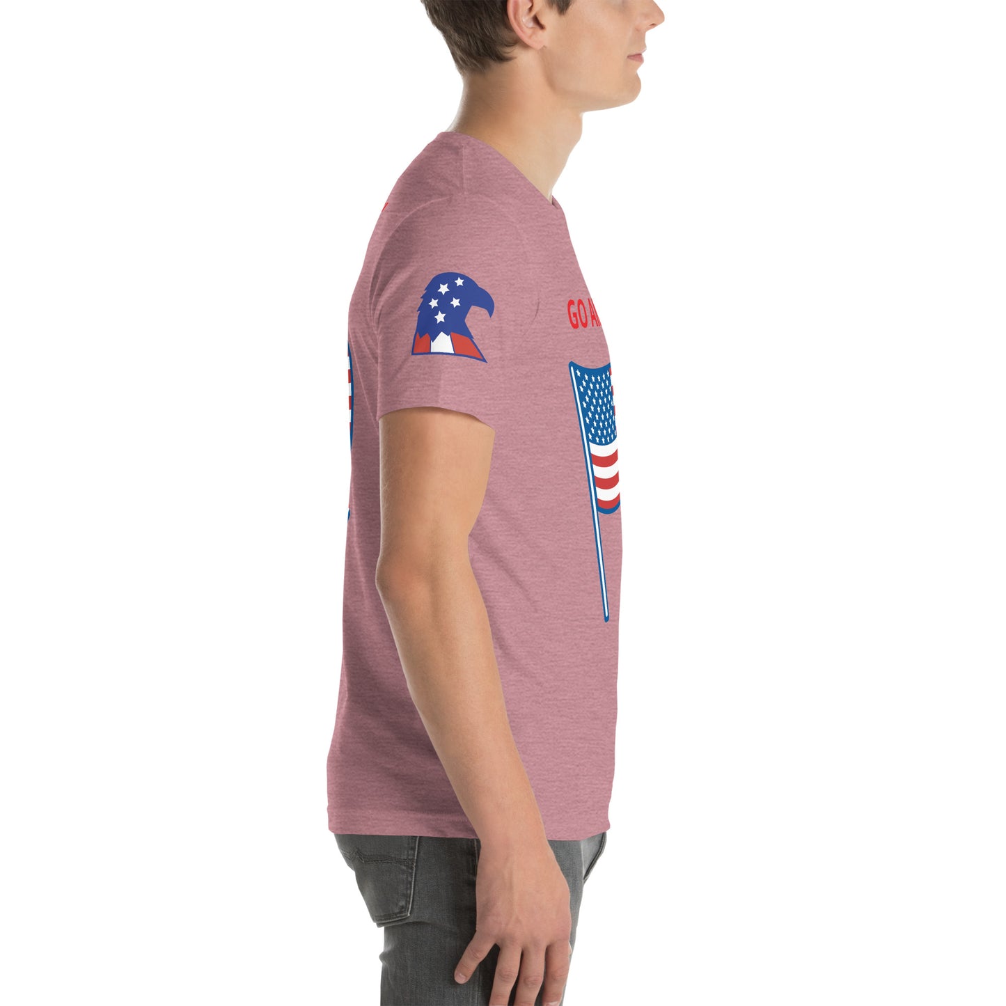 GO AMERICA! - Unisex t-shirt - ELLACO