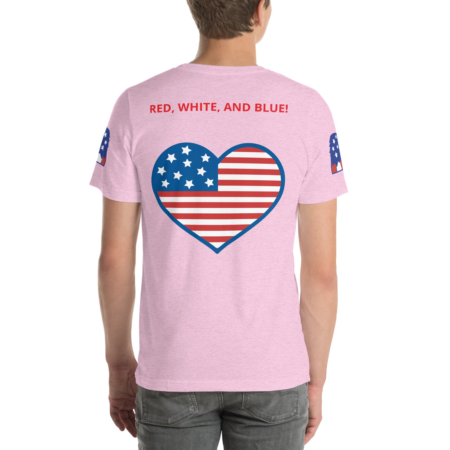 GO AMERICA! - Unisex t-shirt - ELLACO