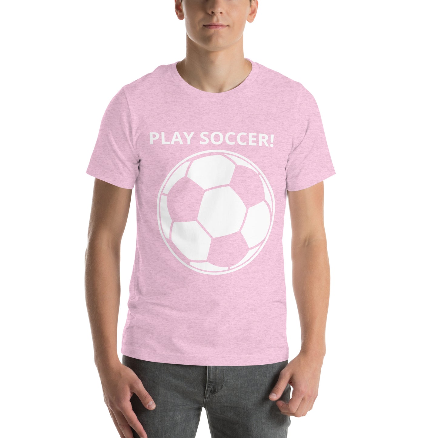 PLAY SOCCER! - Unisex t-shirt - ELLACO