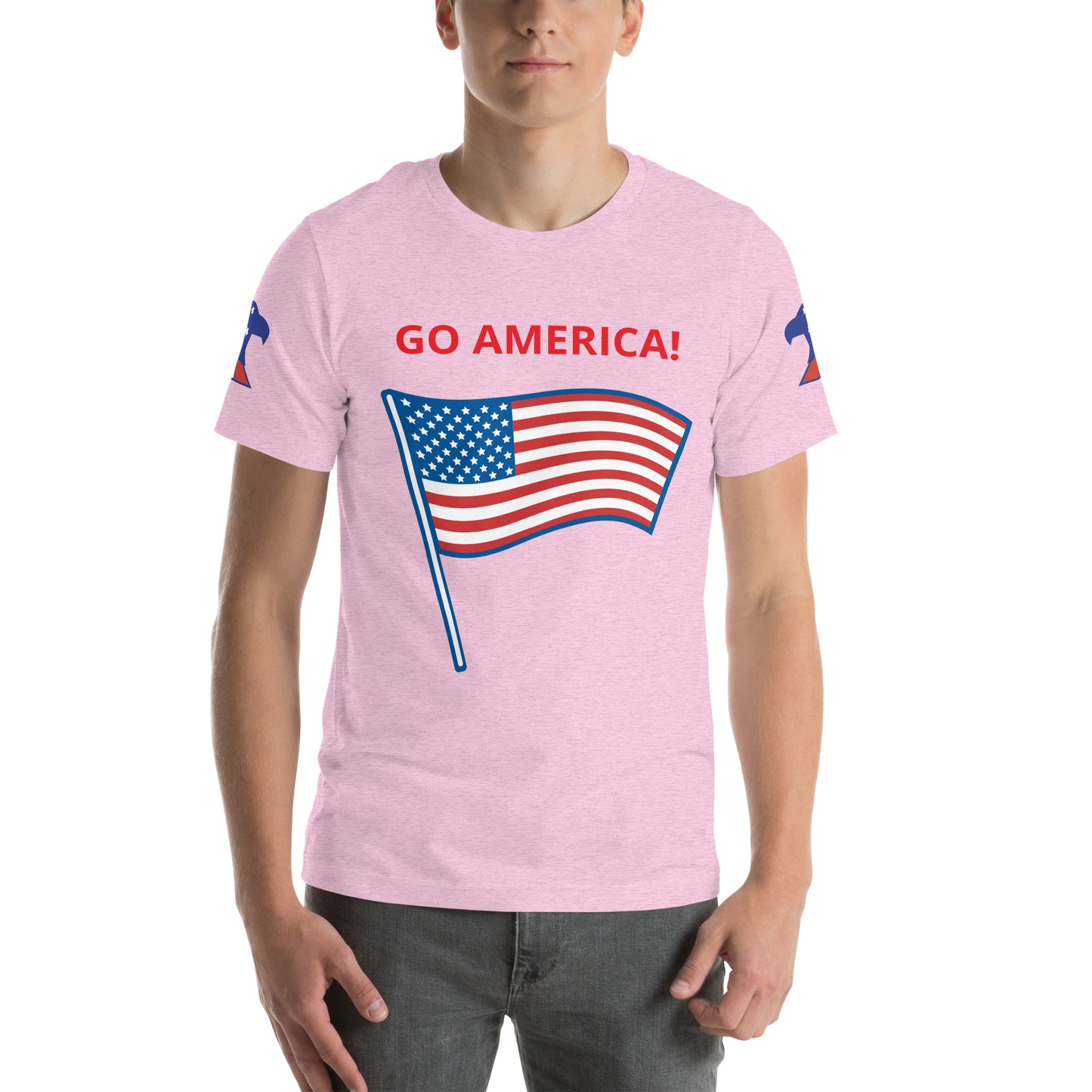 GO AMERICA! - Unisex t-shirt - ELLACO