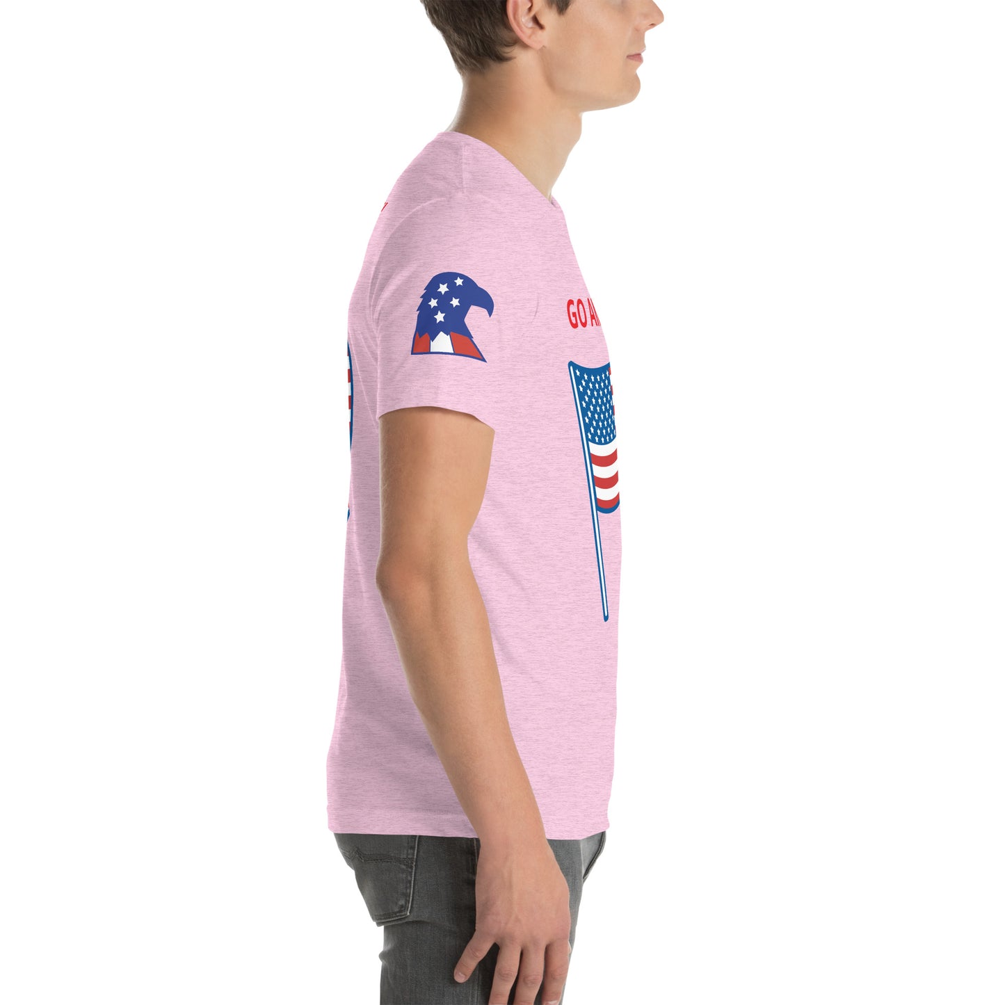 GO AMERICA! - Unisex t-shirt - ELLACO