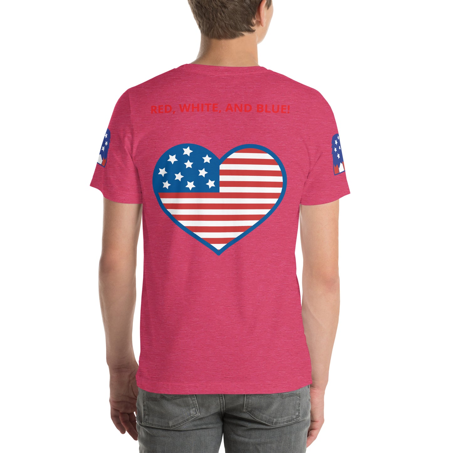 GO AMERICA! - Unisex t-shirt - ELLACO