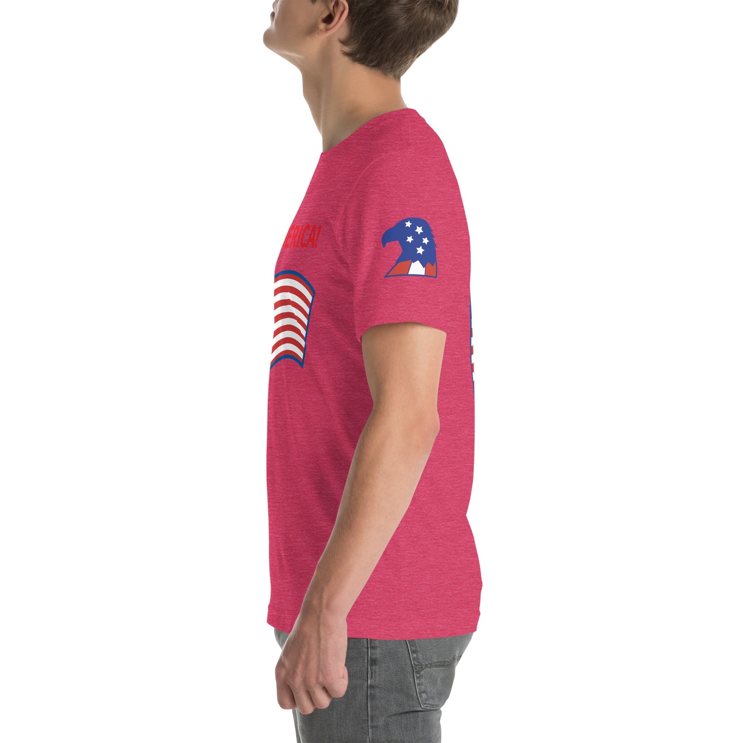 GO AMERICA! - Unisex t-shirt - ELLACO