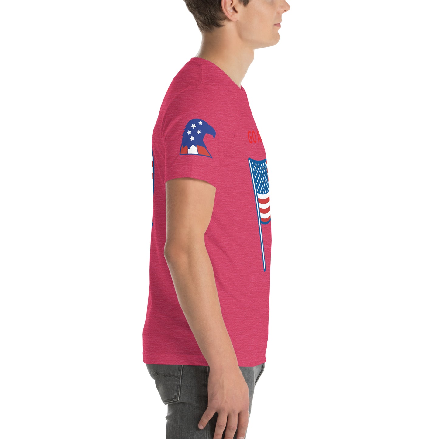 GO AMERICA! - Unisex t-shirt - ELLACO