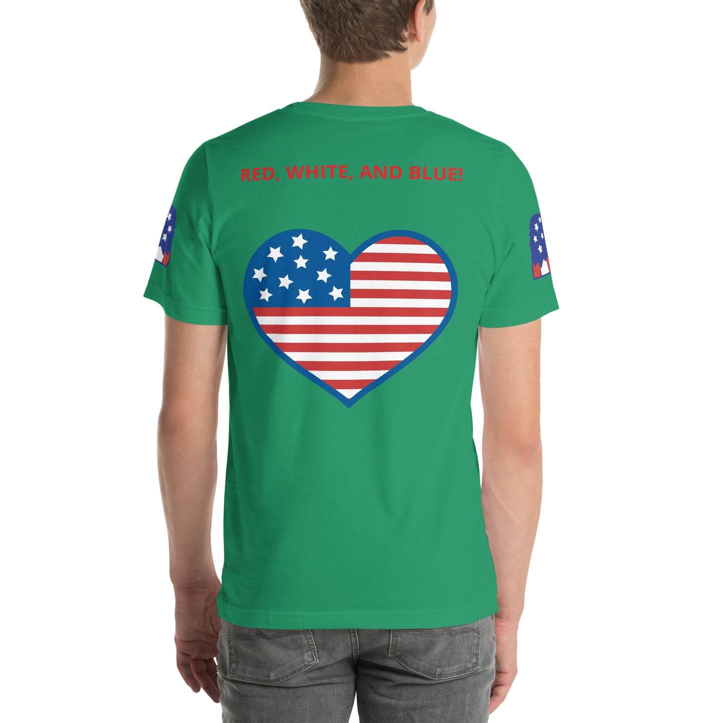 GO AMERICA! - Unisex t-shirt - ELLACO