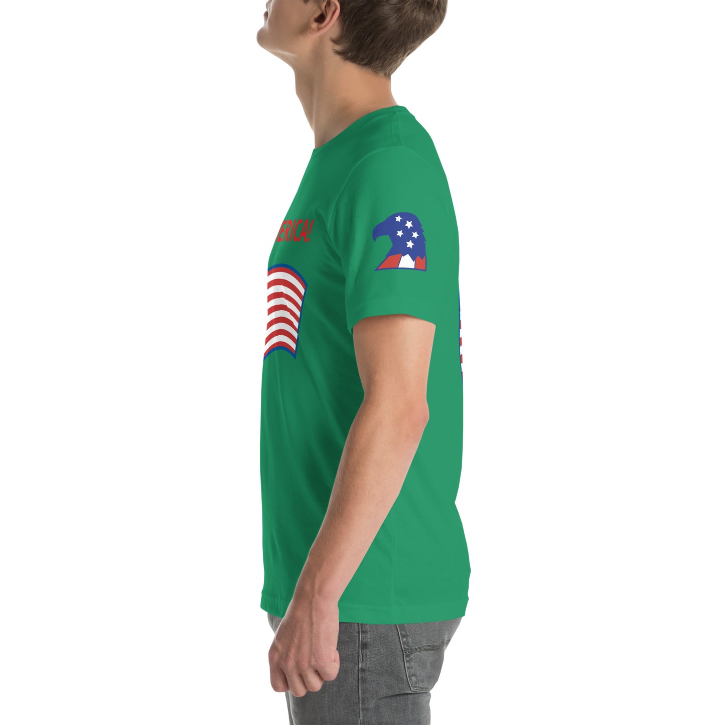 GO AMERICA! - Unisex t-shirt - ELLACO
