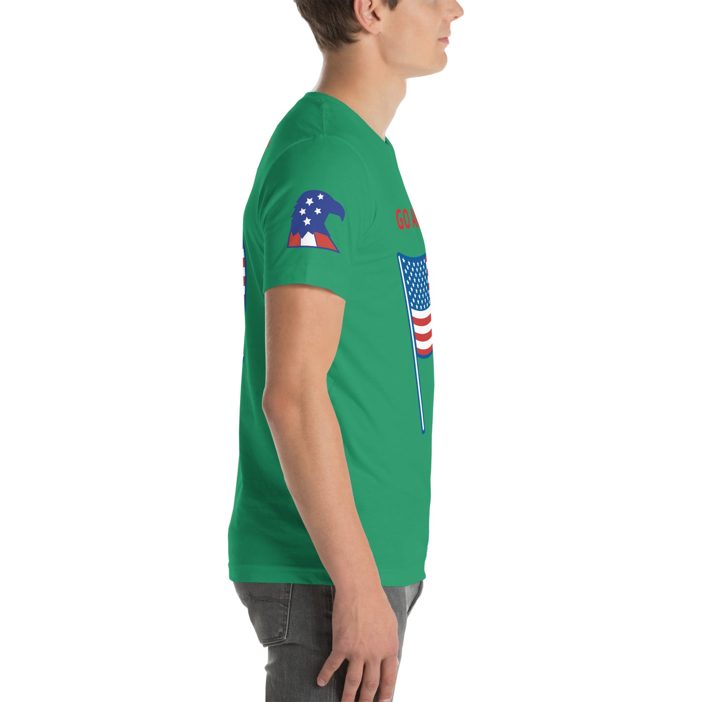 GO AMERICA! - Unisex t-shirt - ELLACO