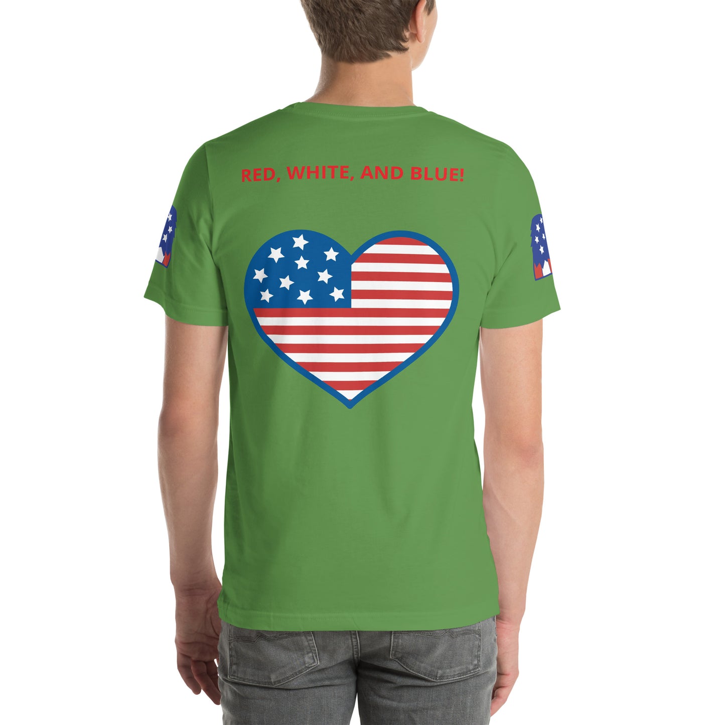 GO AMERICA! - Unisex t-shirt - ELLACO