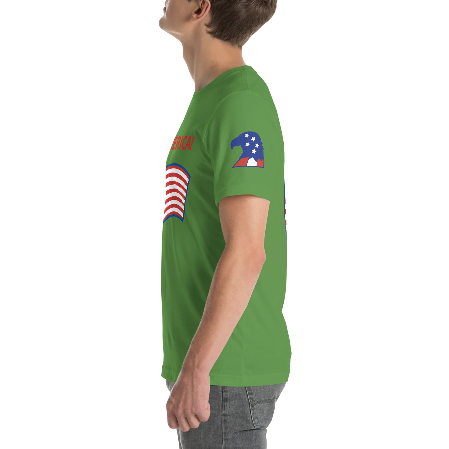 GO AMERICA! - Unisex t-shirt - ELLACO