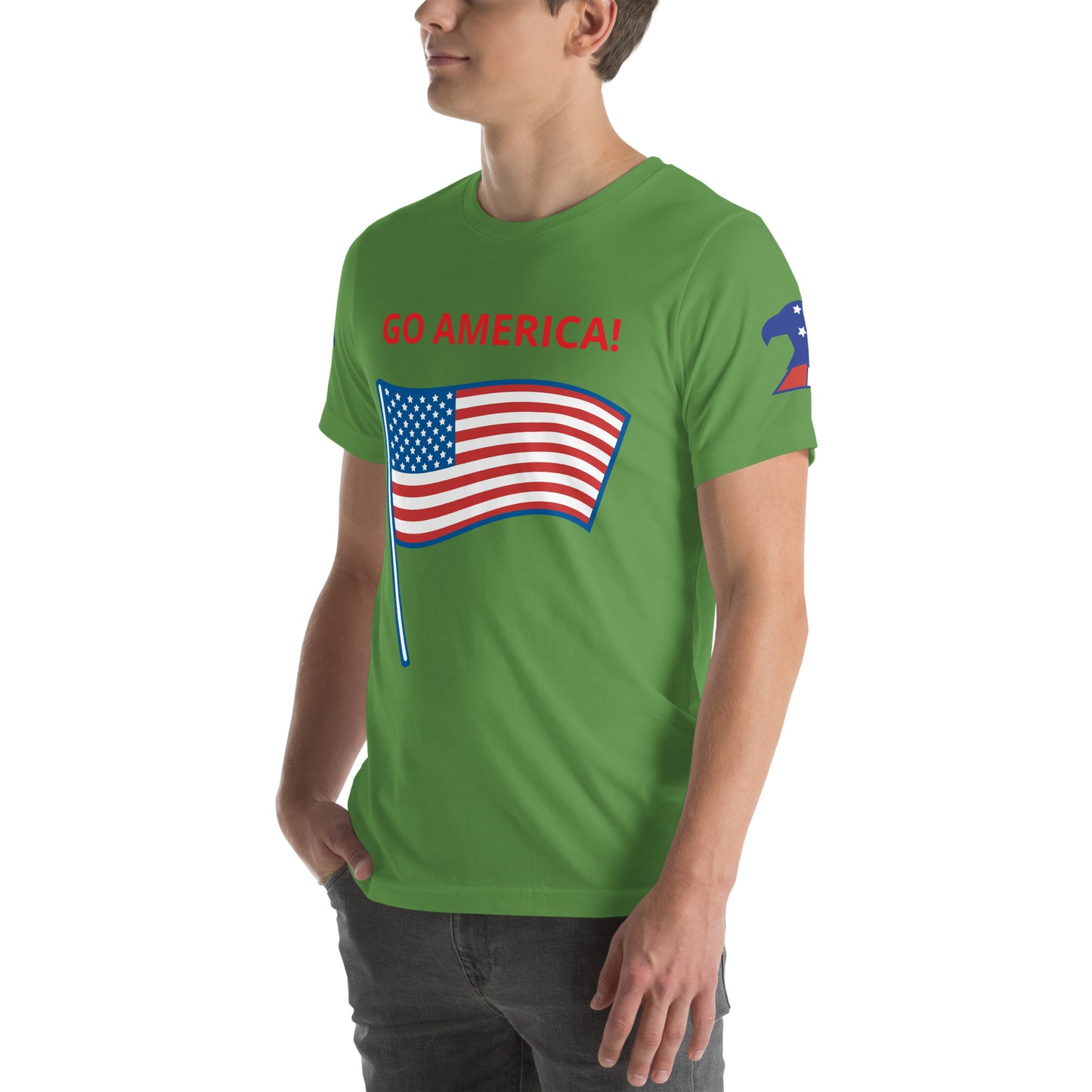 GO AMERICA! - Unisex t-shirt - ELLACO