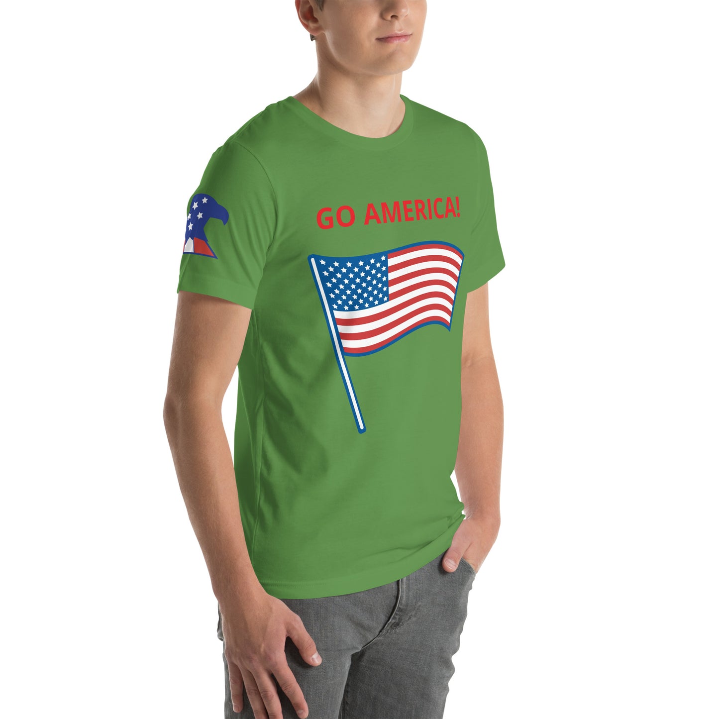 GO AMERICA! - Unisex t-shirt - ELLACO