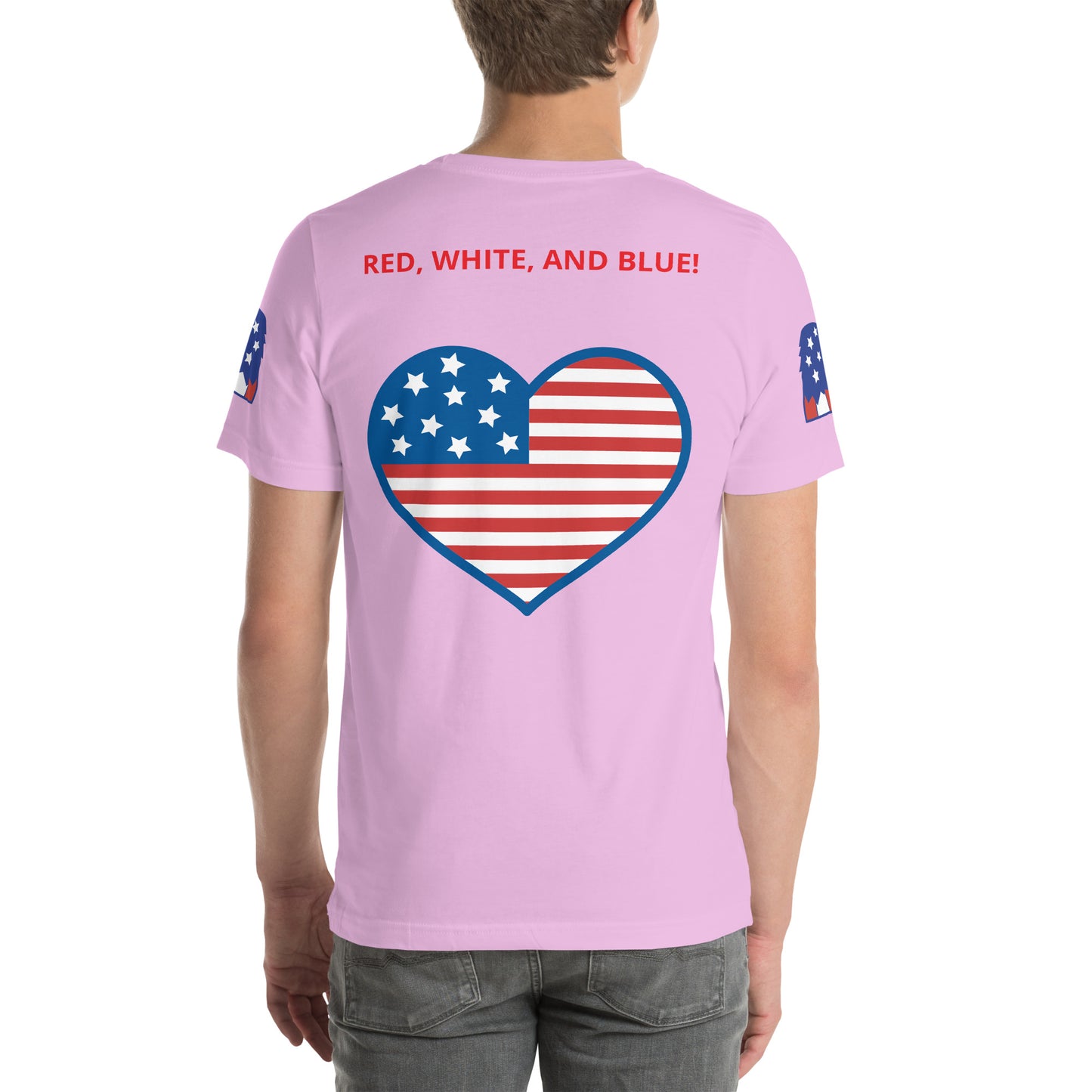 GO AMERICA! - Unisex t-shirt - ELLACO