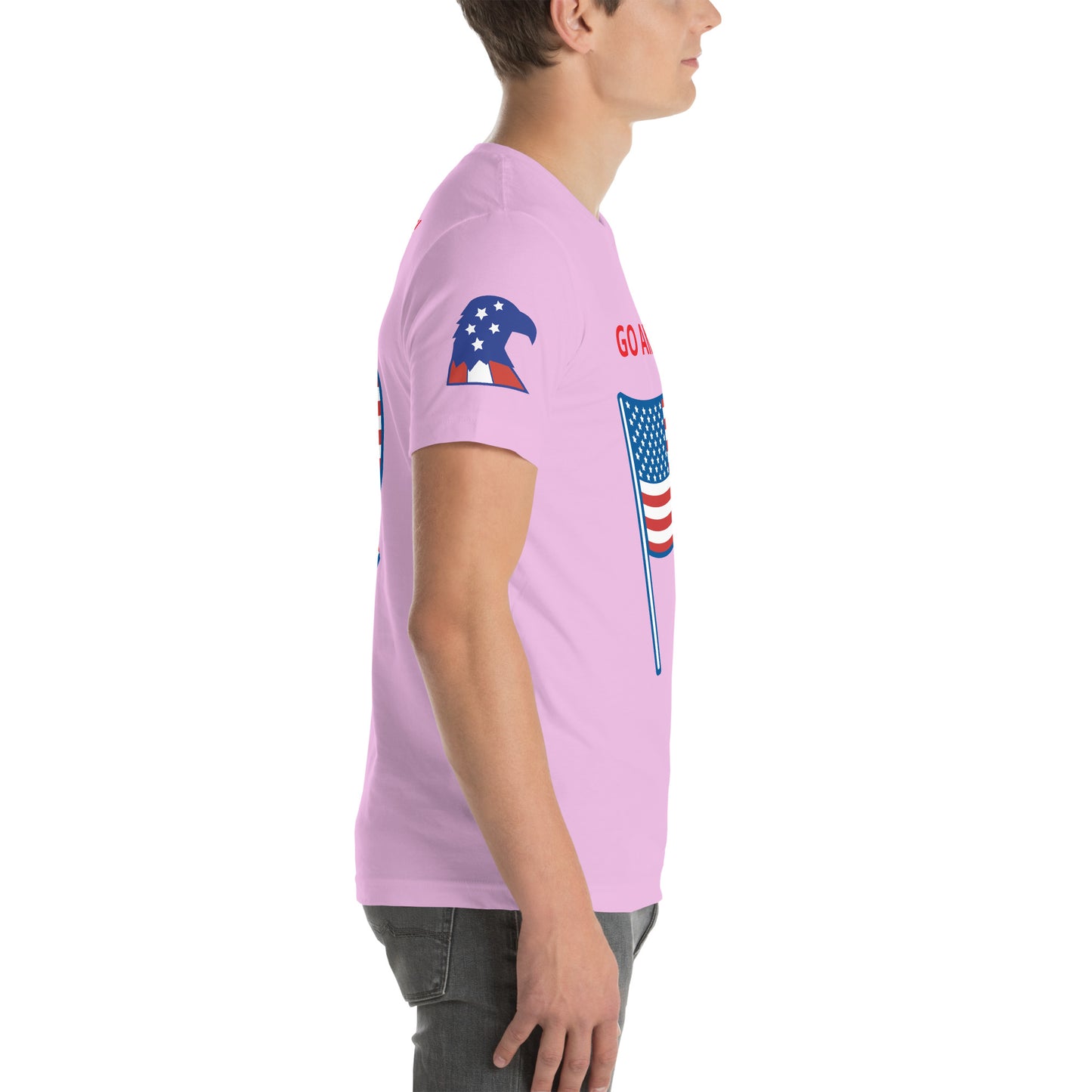 GO AMERICA! - Unisex t-shirt - ELLACO