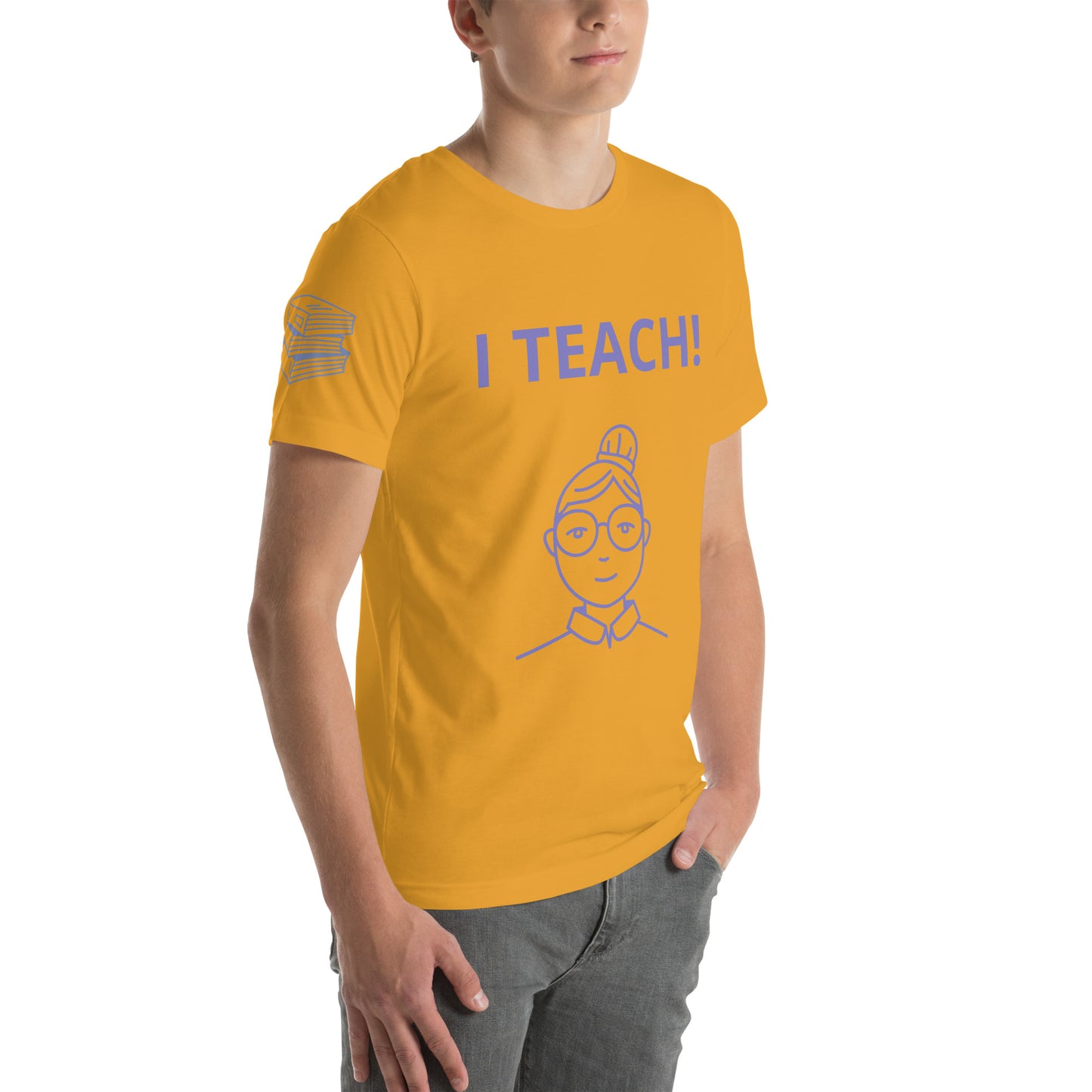 I TEACH - Unisex t-shirt - ELLACO