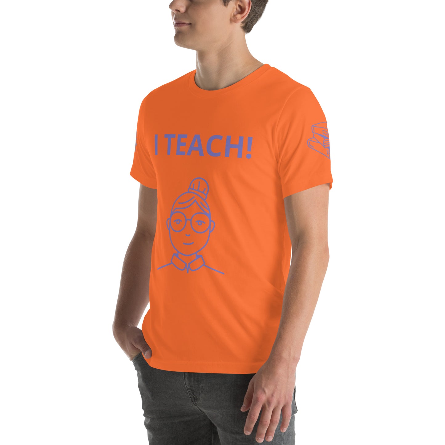 I TEACH - Unisex t-shirt - ELLACO