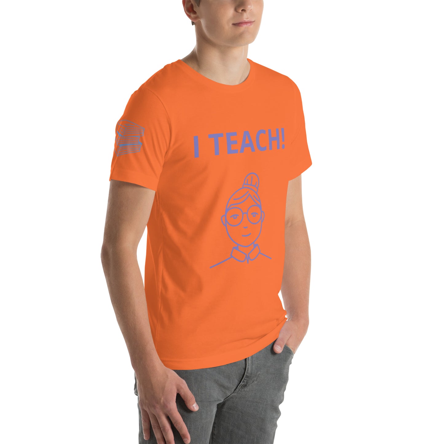I TEACH - Unisex t-shirt - ELLACO